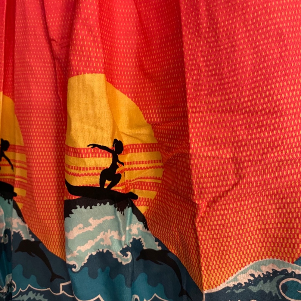 NWOT cotton skirt XL 🐬🌊🏄♀️ - Picture 3 of 8